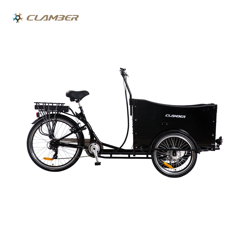 9019E-6S three wheel electric cargo bike